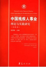 中国残疾人事业理论与实践研究  战略卷