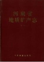 河南省地质矿产志  （下册）