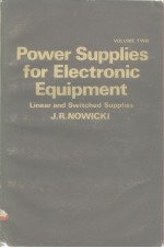 Power Suppplies for Electronic Equipment Volume 2 Linear and Supplies