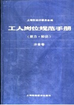 工人岗位规范手册  能力、知识  冶金卷