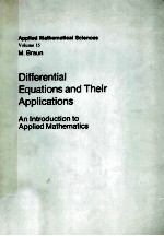 DIFFERENTIAL EQUATINS AND THEIR APPLICATIONS AN INTRODUCTIN TO APPLIED MATHEMATICS 3RD EDITION