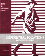 DIFFERENTIAL EQUATIONS MATRICES AND MODELS