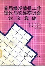 首届煤炭情报工作理论与实践研讨会论文选编