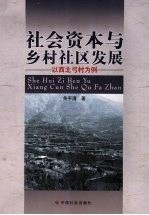 社会资本与乡村社区发展  以西北弓村为例