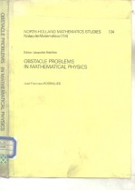 Obstacle problems in mathematicalphysics.1987