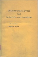 CONTEMPORARY OPTICS FOR SCIENTISTS AND ENGINEERS