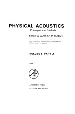 Physical Acoustics Principles and methods