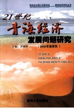 21世纪青海经济发展问题研究  2002年度报告