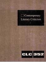 contemporary literary criticism  volume 352