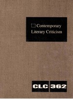 contemporary literary criticism  volume 362