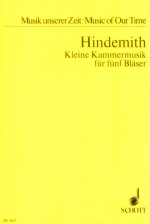 Kleine Kammermusik für fünf Bl?ser(Fl?te Oboe Klarinette Horn fagott opus 24 no.2