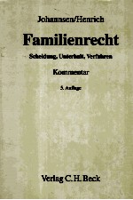 FAMILIENRECHT SCHEIDUNG