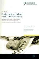 STRAFRECHTLICHER SCHUTZ VON EU-SUBVENTIONEN