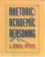 Rhetoric for Academic Reasoning