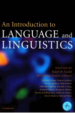 An Introduction to Language and Linguistics