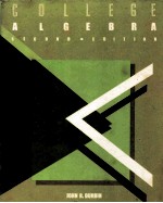 COLLEGE ALGEBRA  SECOND EDITION