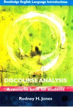 DISCOURSE ANALYSIS  A RESOURCE BOOK FOR STUDENTS