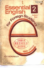 Essential English for Foreign Students BOOK TWO