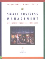 Small business management:an entrepreneurial emphasis