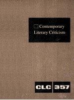 contemporary literary criticism  volume 357