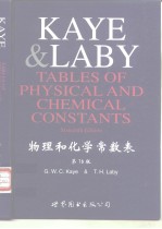 Kaye & Laby Tables of Physical and Chemical Constants 16th ed.