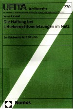 DIE HAFTUNG BEIURHEBERRECHTSVERLETZUNGEN IM NETZ