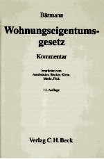 BARMANN WOHNUNGSEIGENTUMSGESETZ