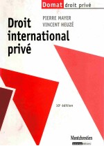 DROIT INTERNATIONAL PRIVE