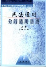 民法通则分解适用集成  下