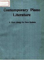 CONTEMPORARY PIANO LITERATURE BOOK 1 REVISED EDITION