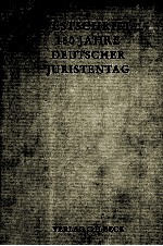 150 JAHRE DEUTSCHER JURISTENTAG