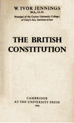 THE BRITISH CONSTITUTION