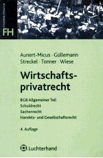 WIRTSCHAFTS-PRIVATRECHT