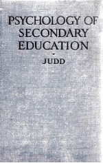 PSYCHOLOGY OF SECONDARY EDUCATION