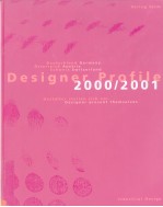 Designer profile 2000/2001 Industrial Design