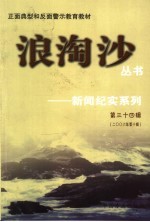 浪淘沙丛书  新闻纪实系列  第34辑  二00六年第10辑