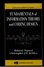 FUNDAMENTALS OF INFORMATION THEORY AND CODING DESIGN