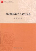 郭家骥民族学人类学文选