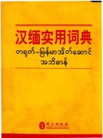 汉缅实用词典