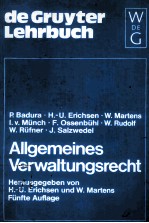 Allgemeines Verwaltungsrecht