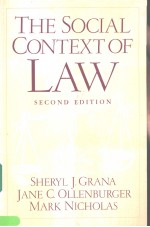 The social context of law