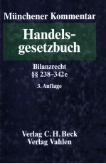 MUNCHENER KOMMENTAR ZUM HANDELSGESETZBUCH BAND 4  3.AUFLAGE