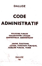 CODE ADMINISTRATIF