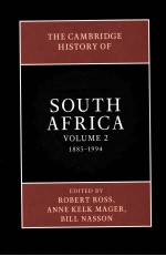 THE CAMBRIDGE HISTORY OF SOUTH AFRICA  VOLUME 2  1885-1994