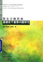 西北少数民族道德若干重要问题研究