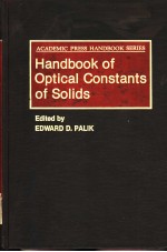 Handbook of Optical Constants of Solids