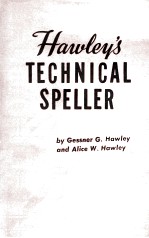 HAWLEY'S TECHNICAL SPELLER