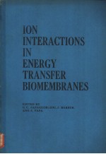 ION INTERACTIONS IN ENERGY TRANSFER BIOMEMBRANES