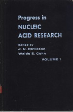 PROGRESS IN Nucleic Acid Research Volume 1