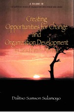 CREATING OPPORTUNITIES FOR CHANGE AND ORGANIZATION DEVELOPMENT IN SOUTHERN AFRICA